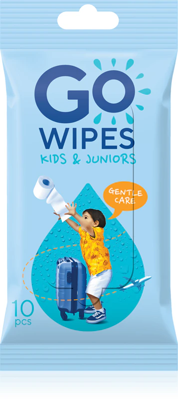Vlhčený toaletný papier GoWipes pre deti a juniorov
