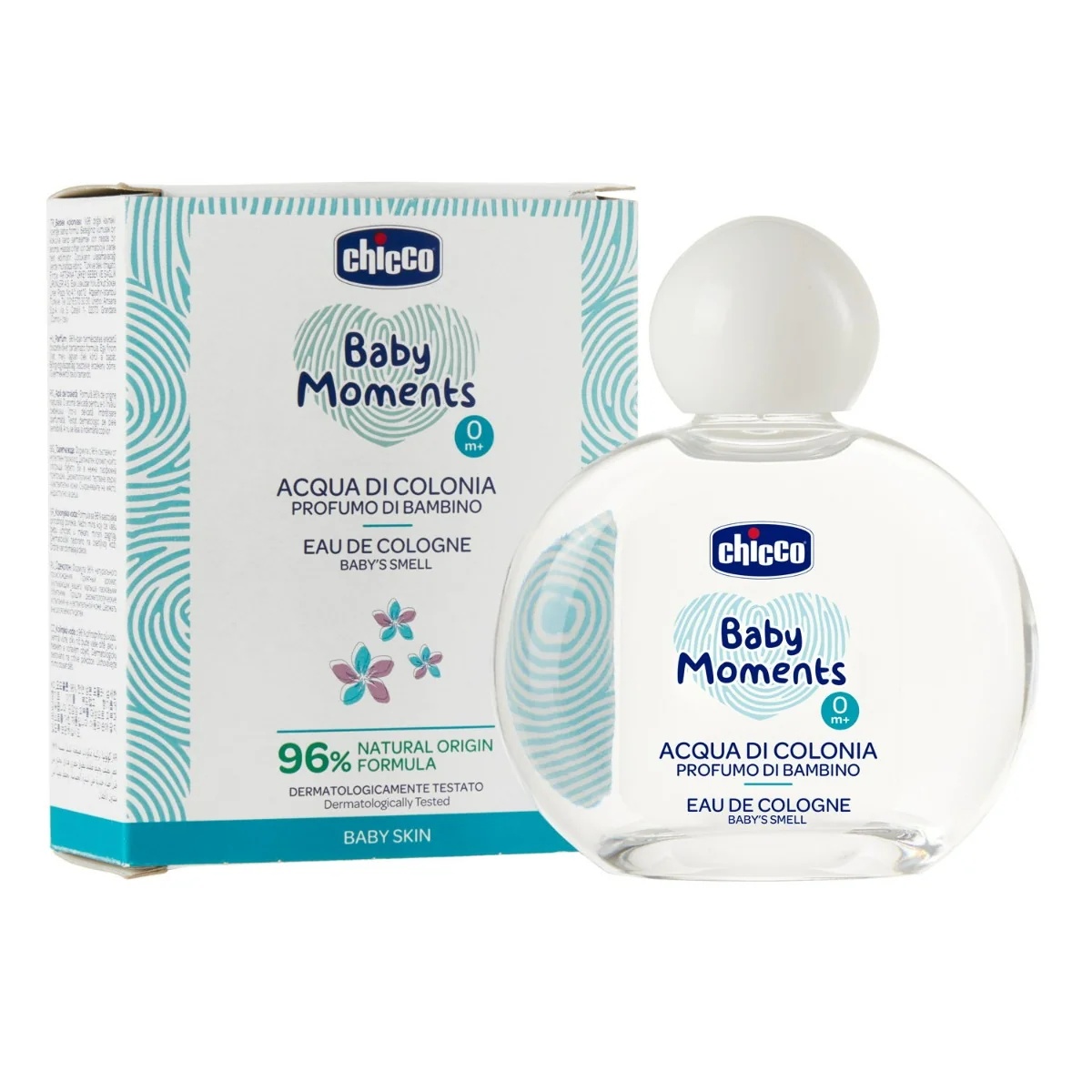 CHICCO Chicco Baby Moments eau de cologne 100 ml kinderparfum