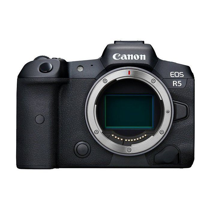 Spejlløst kamera - CANON - EOS R5 - 45,0 MP - 4K - Kun kamerahus