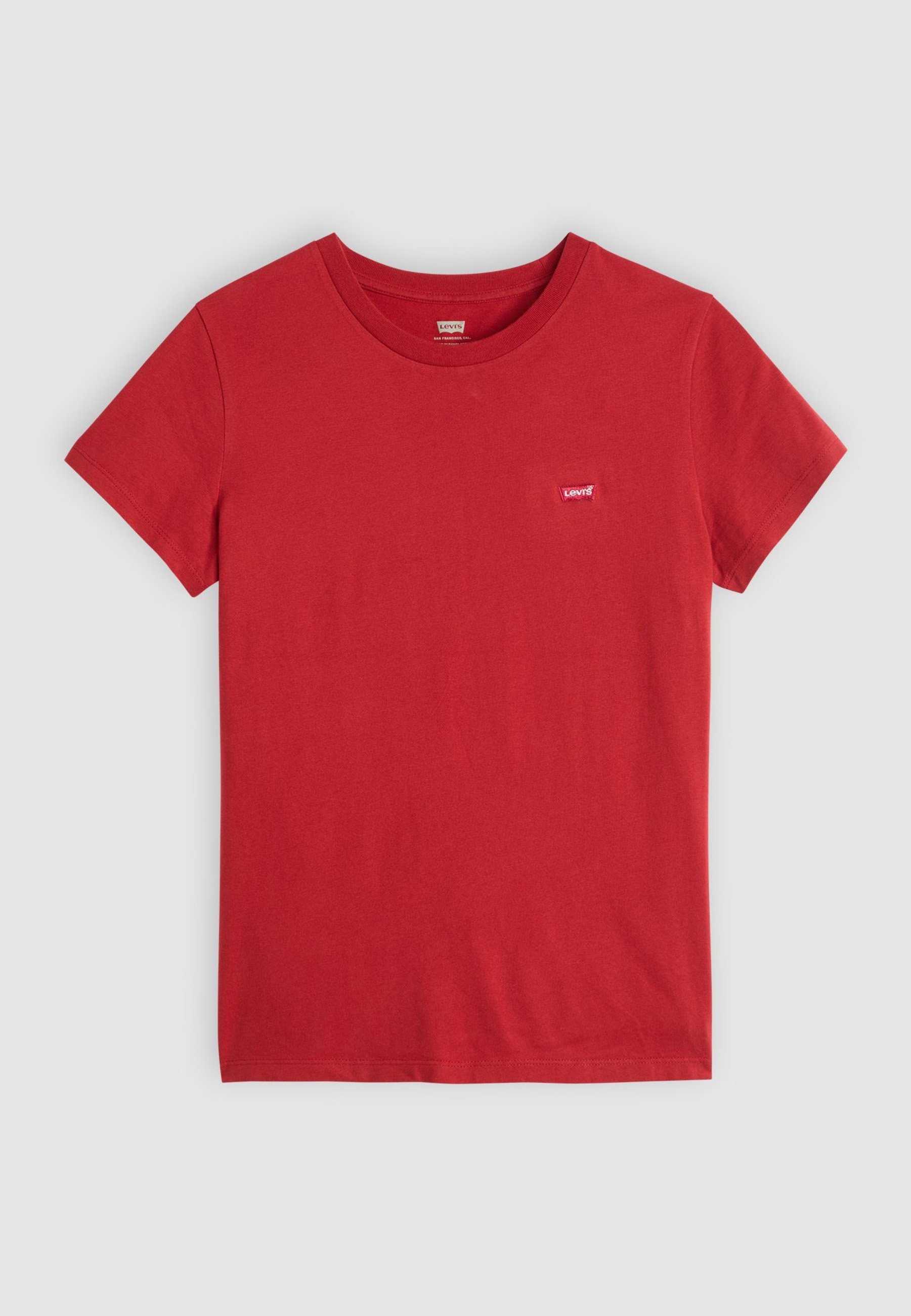 Levi's® THE PERFECT TEE - Koszulka podstawowa - rytmiczna czerwień