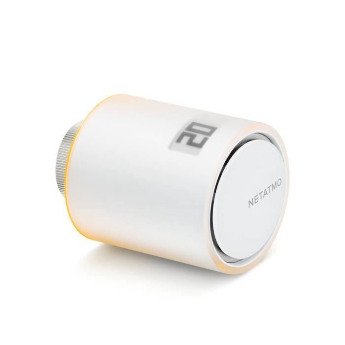 Termostato - Netatmo - Termostato inteligente - Control por smartphone - Programable - IA integrada