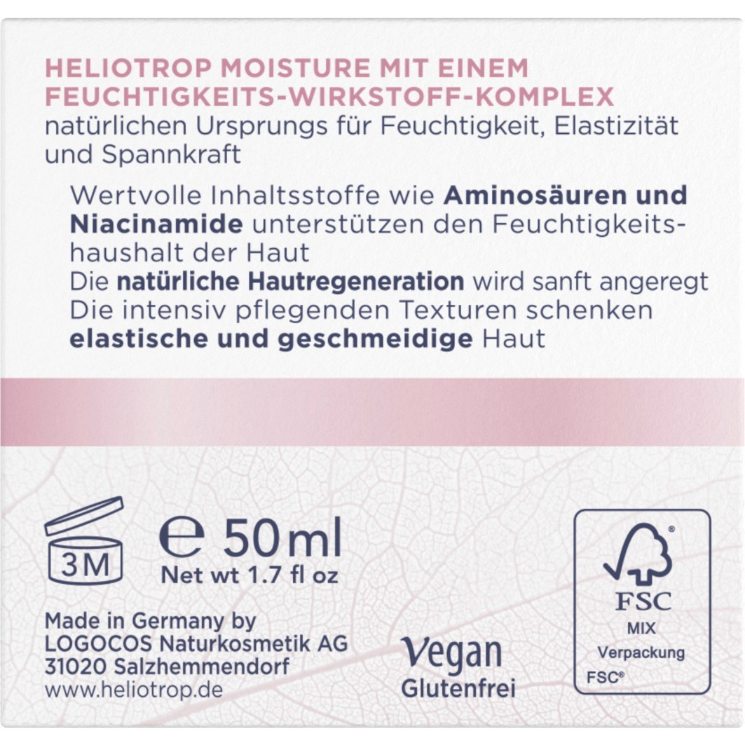 Crema hidratante de día con heliotropo - 50 ml