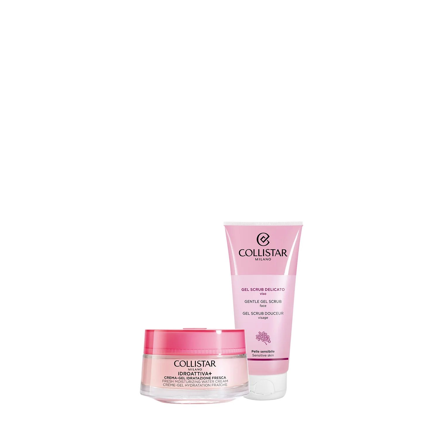 Idroattiva+ Cofanetto Idroattiva+ Crema-Gel Idratazione Fresca - Cofanetto Idratante, Crema viso giorno idratante, Gel detergente viso