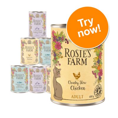 Confezione di prova mista per adulti Rosie's Farm - Lattine