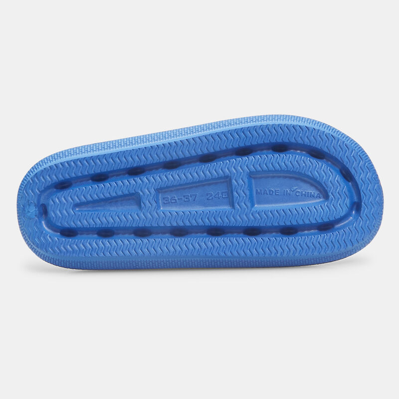 Damtofflor med platta remmar