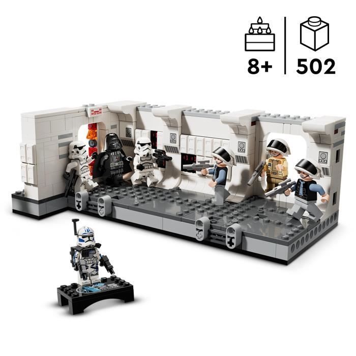 LEGO® Star Wars 75387 Tantive IV:n kyytiin nousu, rakennuslelu, ajoneuvo