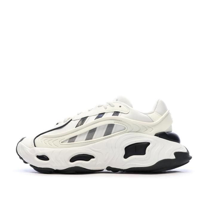 Baskets Blanches/Noires Garçon Adidas Oznova