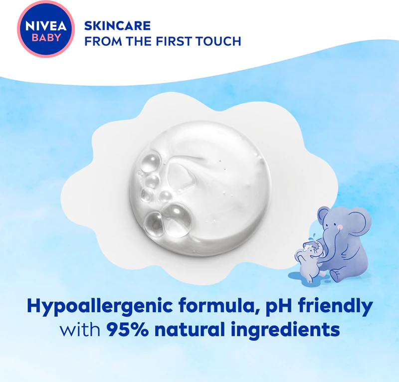 Jemný sprchový gél NIVEA BABY