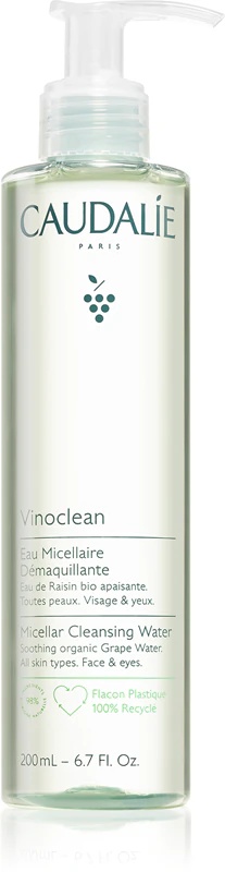 Caudalie Vinoclean čistilna micelarna voda za obraz in predel okoli oči