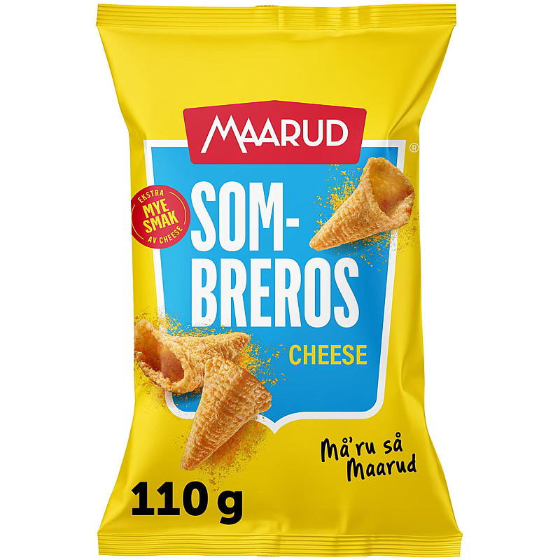 Maarud Sombrero's 110 g cheddar