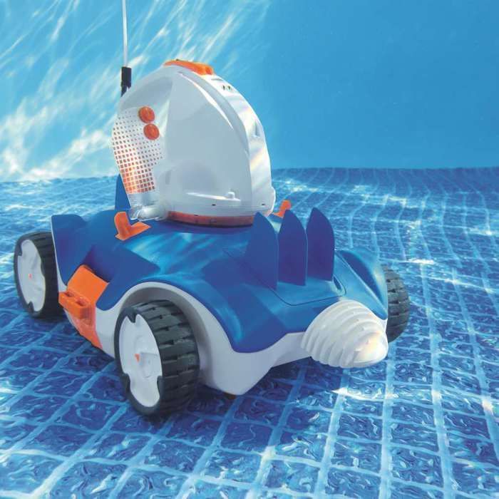 Robot de piscina Bestway Aquatronix 58482 - Inalámbrico - Capacidad de 4,5 L - Iluminación LED nocturna