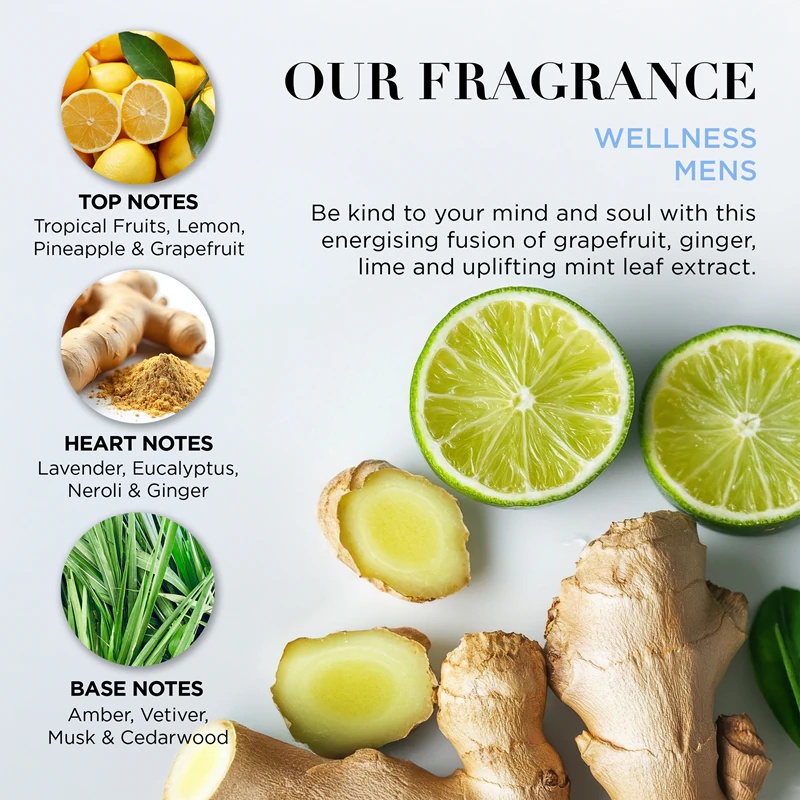 Baylis & Harding Wellness. Vīriešiem. Atjaunojošs dāvanu komplekts vīriešu smaržām.