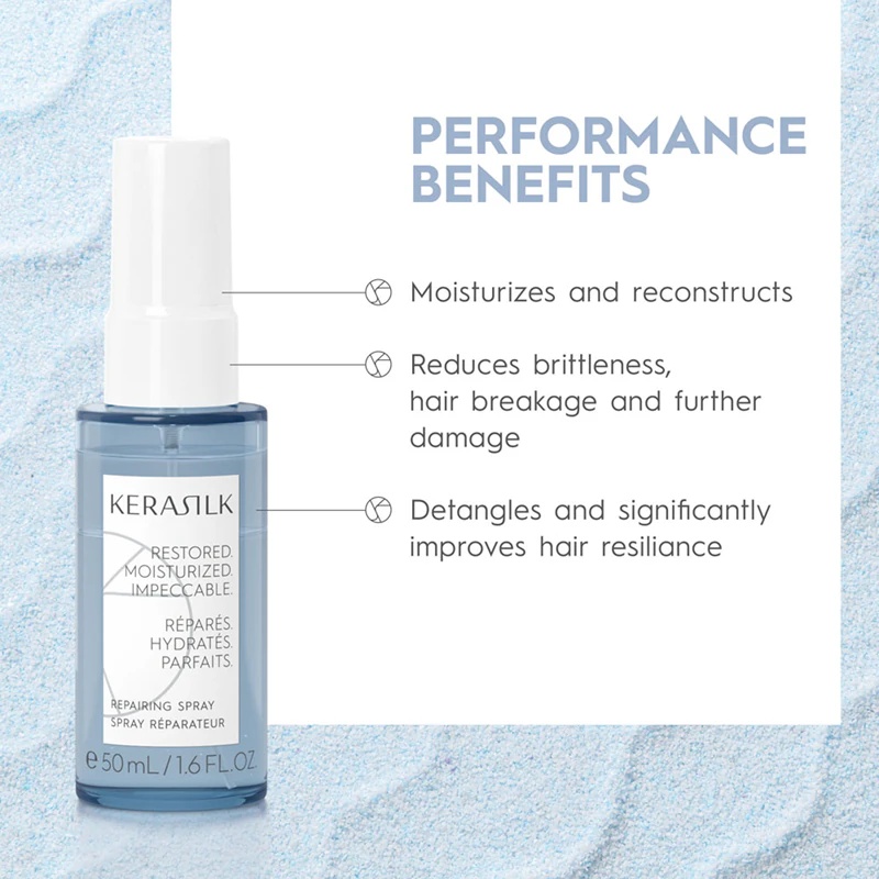 KERASILK Essentials Repairing Set kelioninis rinkinys sausiems ir pažeistiems plaukams