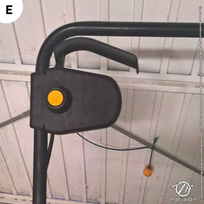 Hebelstartschalter für Elektrorasenmäher 10A 202P613