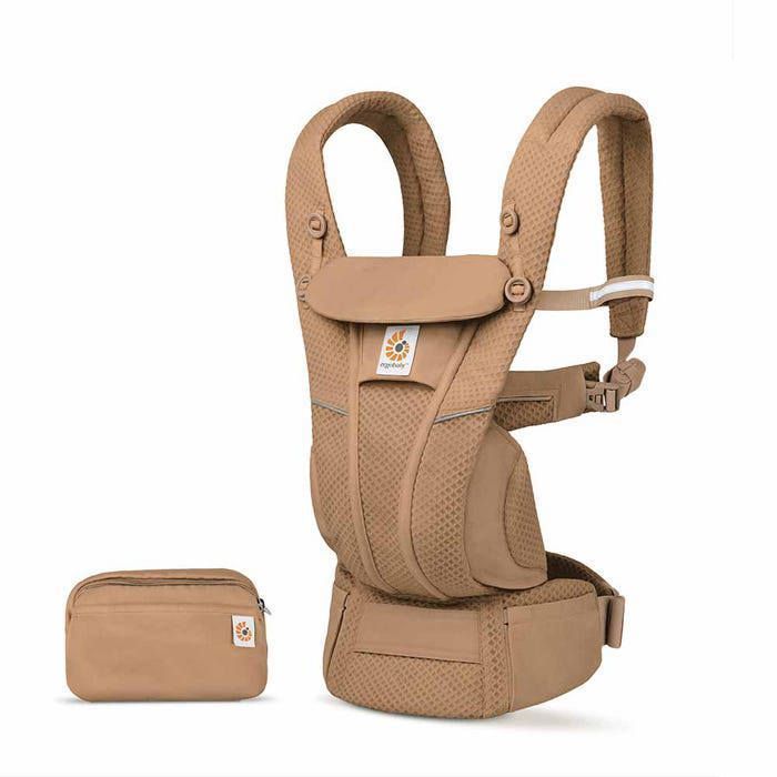 Porte-bébé Ergobaby Omni Breeze - SoftFlex Mesh : Camel Brown