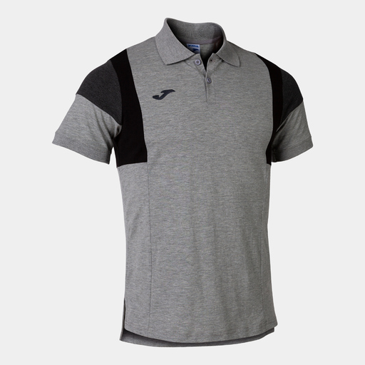 Polo Manga Corta Joma Confort Iii Gris Melange
