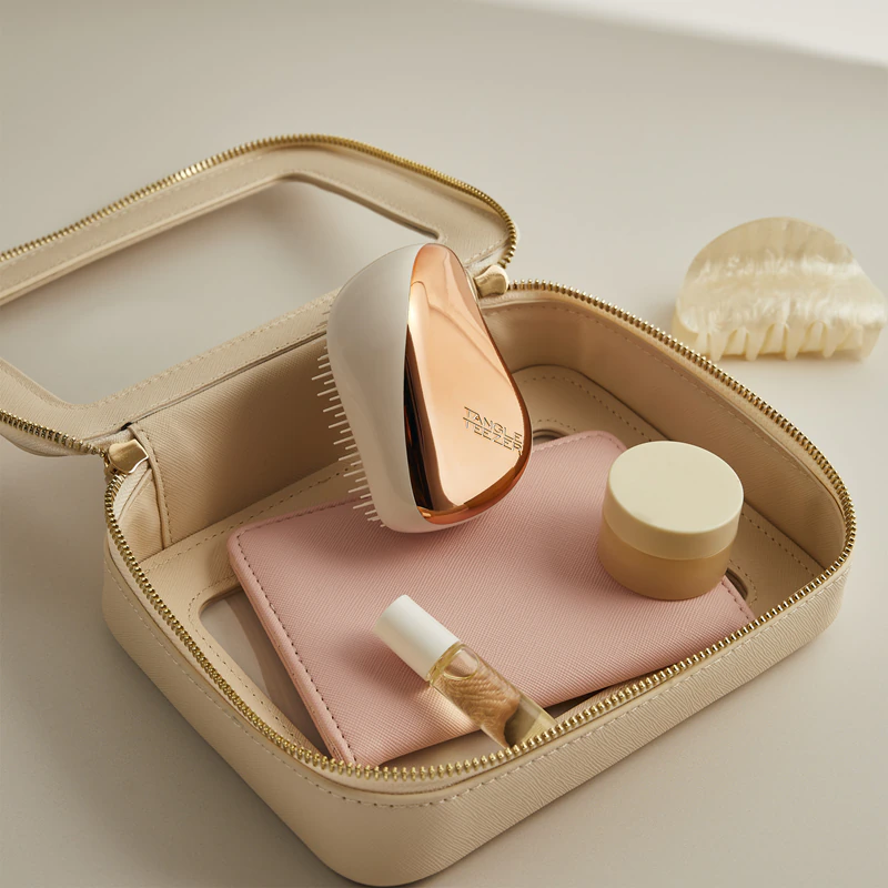 Tangle Teezer Compact Styler Rose Gold Crème Borstel
