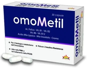 Omometil Nahrungsergänzungsmittel, 30 Kapseln, mit Inositol