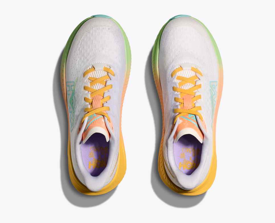 HOKA Mach 6 Frost / Starlight Glow
