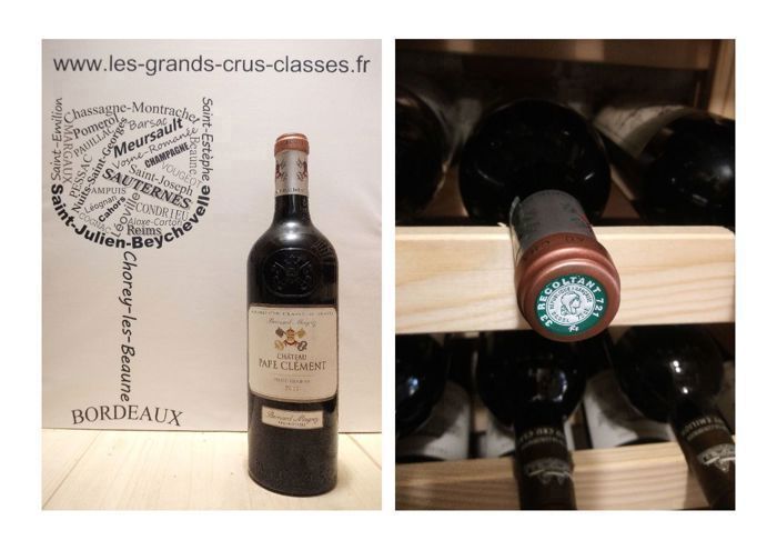 Château Pape Clément 2017 - Pessac-Léognan - Cru Classé de Graves - 1 x 75 cl - Rouge