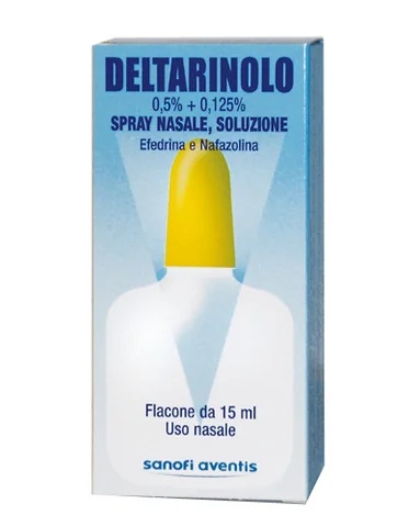 DELTARINOLO Deltarinolo neusspray met decongestivum 5 mg/ml + 1,25 mg/ml 15 ml