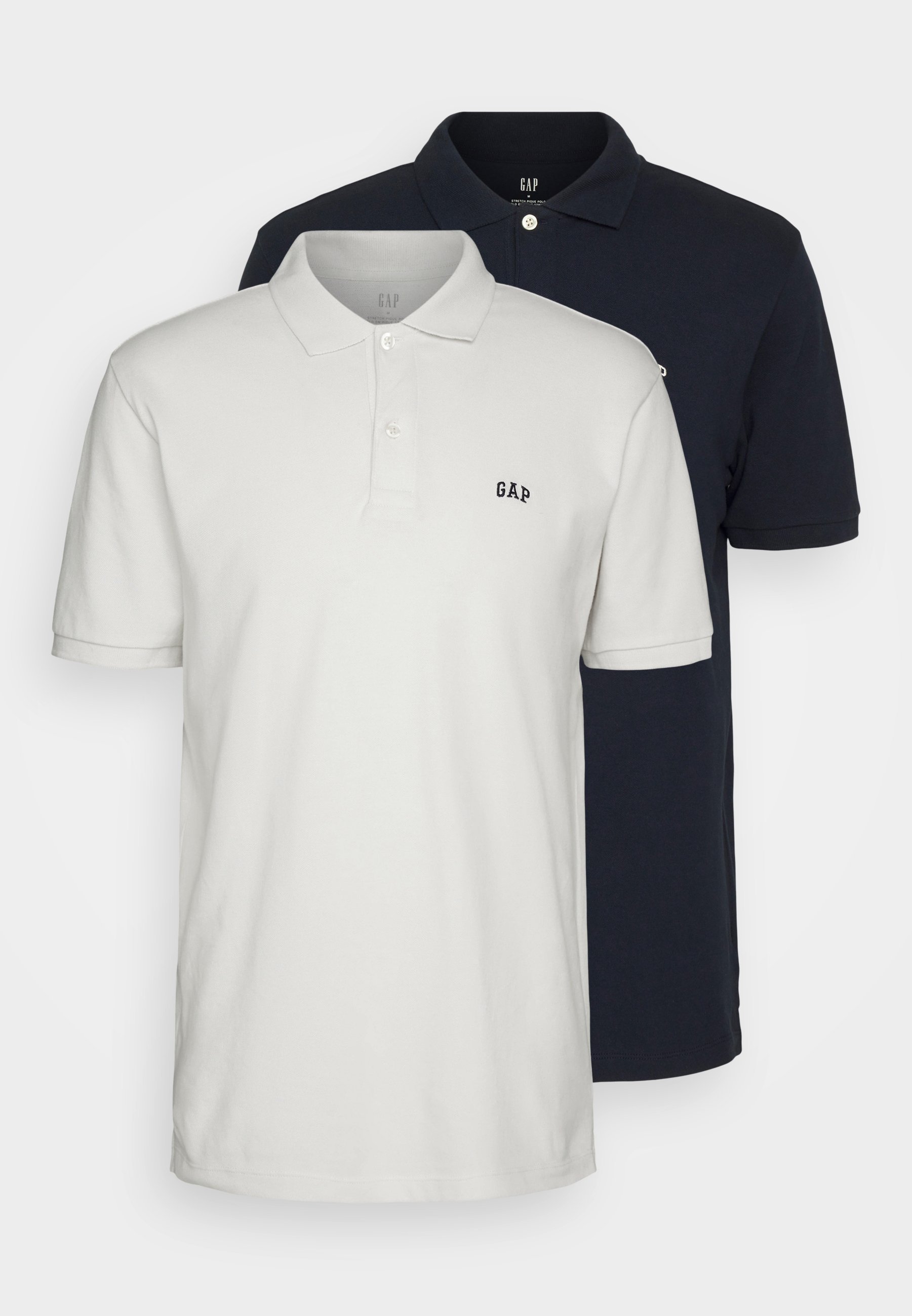 GAP LOGO 2-PACK - Poloshirt - blauw/multicolor
