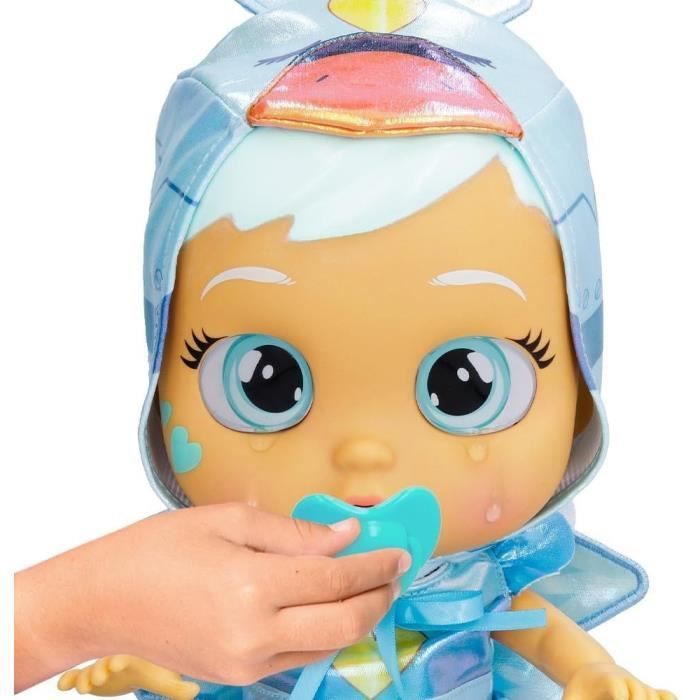 Poupon Cry Babies Stars - Sydney - IMC TOYS - Poupons à fonctions - Rose - Etoiles LED