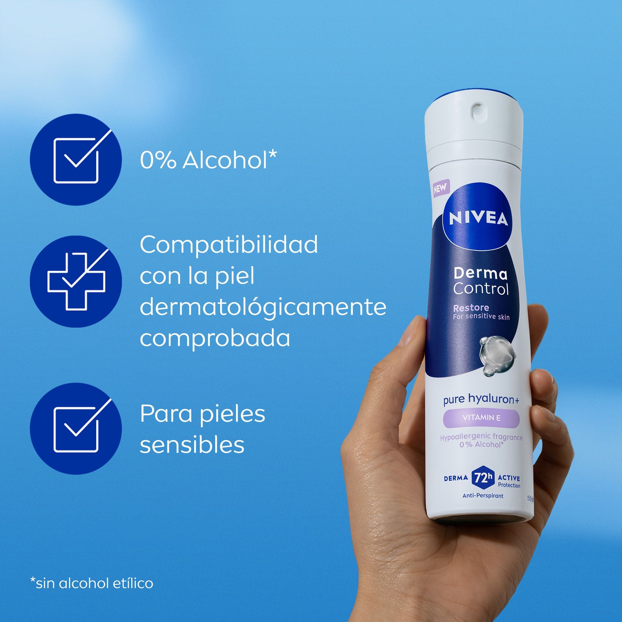 Дезодоранс у спреју Derma Control Restore Дезодоранс у спреју