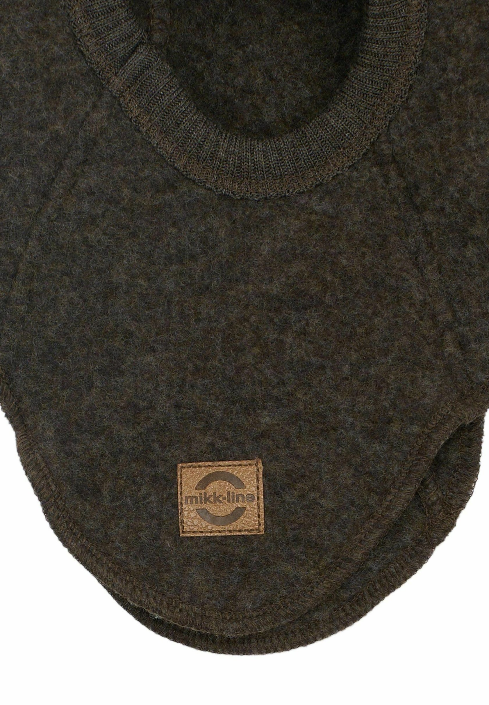 mikk-line FULLFACE CROCO - Hoofddoek - donkerbruine melange