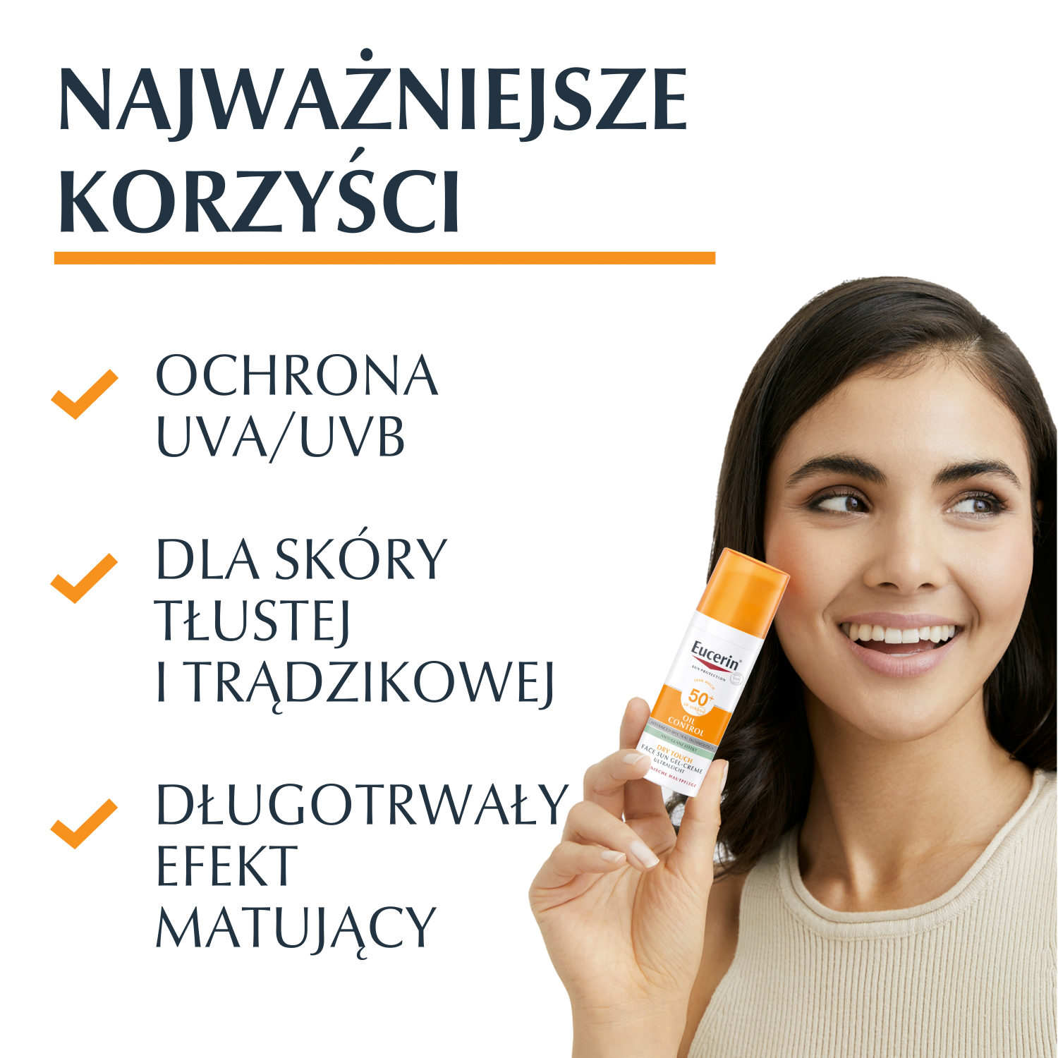 Eucerin Sun Oil-Control krema za sončenje