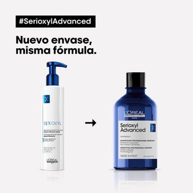 L'Oréal Professionnel Serie Expert Serioxyl Advanced Shampooing Purifying Shampoo För att återfukta fint hår 300 ml 300 ml