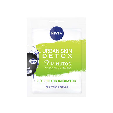 Nivea Urban Skin Detox -kankainen kasvonaamio 1 kpl