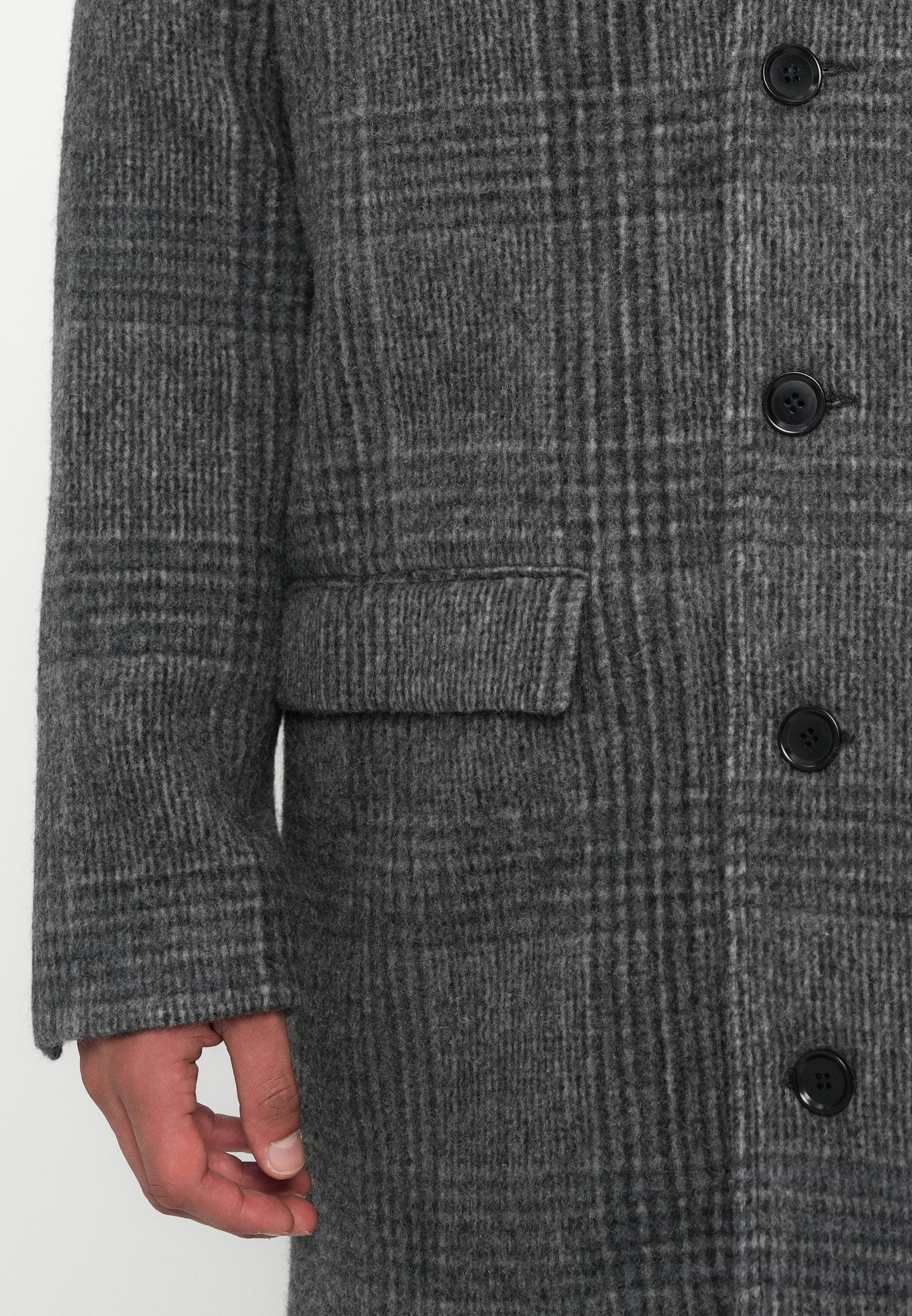 Samsøe Samsøe TESFA COAT - Klassieke jas - grijs