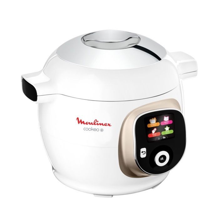 MOULINEX Cookeo+ Multicooker Wit en Vorm 180 Recepten YY5412FB