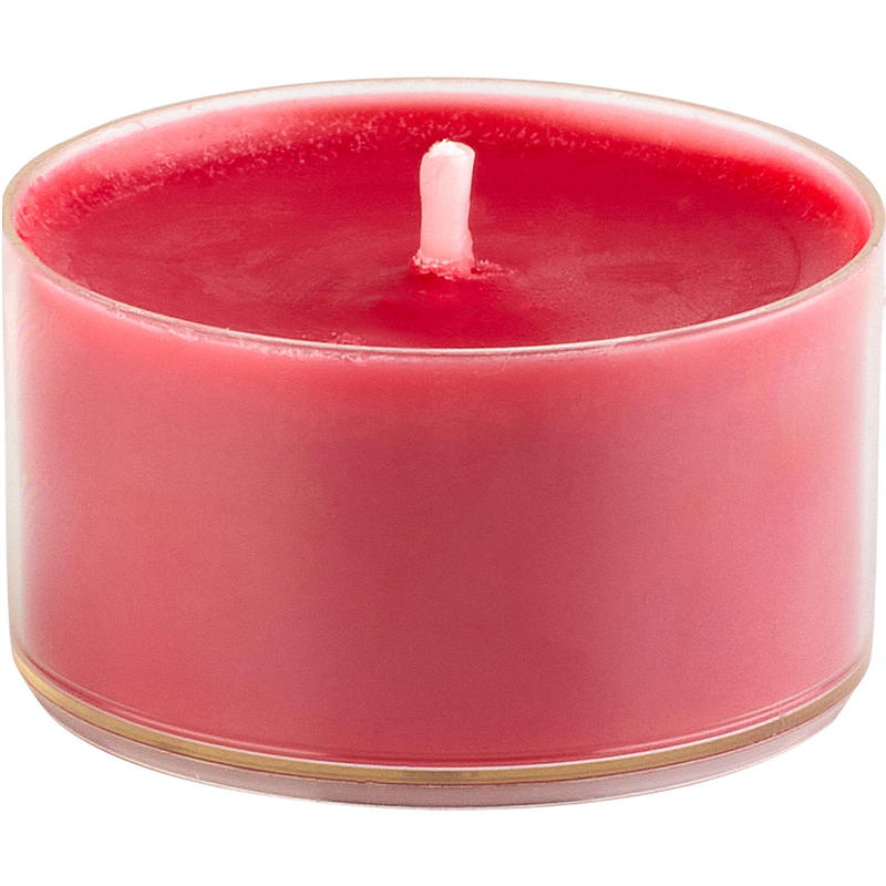 Vie Eco fyrfadslys 20-pak 6 timer rød Vie Eco