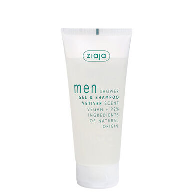 Ziaja Vetiver miesten suihkugeeli ja shampoo 200 ml 200 ml