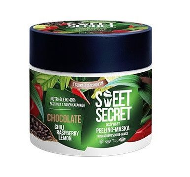 Sweet Secret hranjiva čokoladna piling maska Piling za tijelo