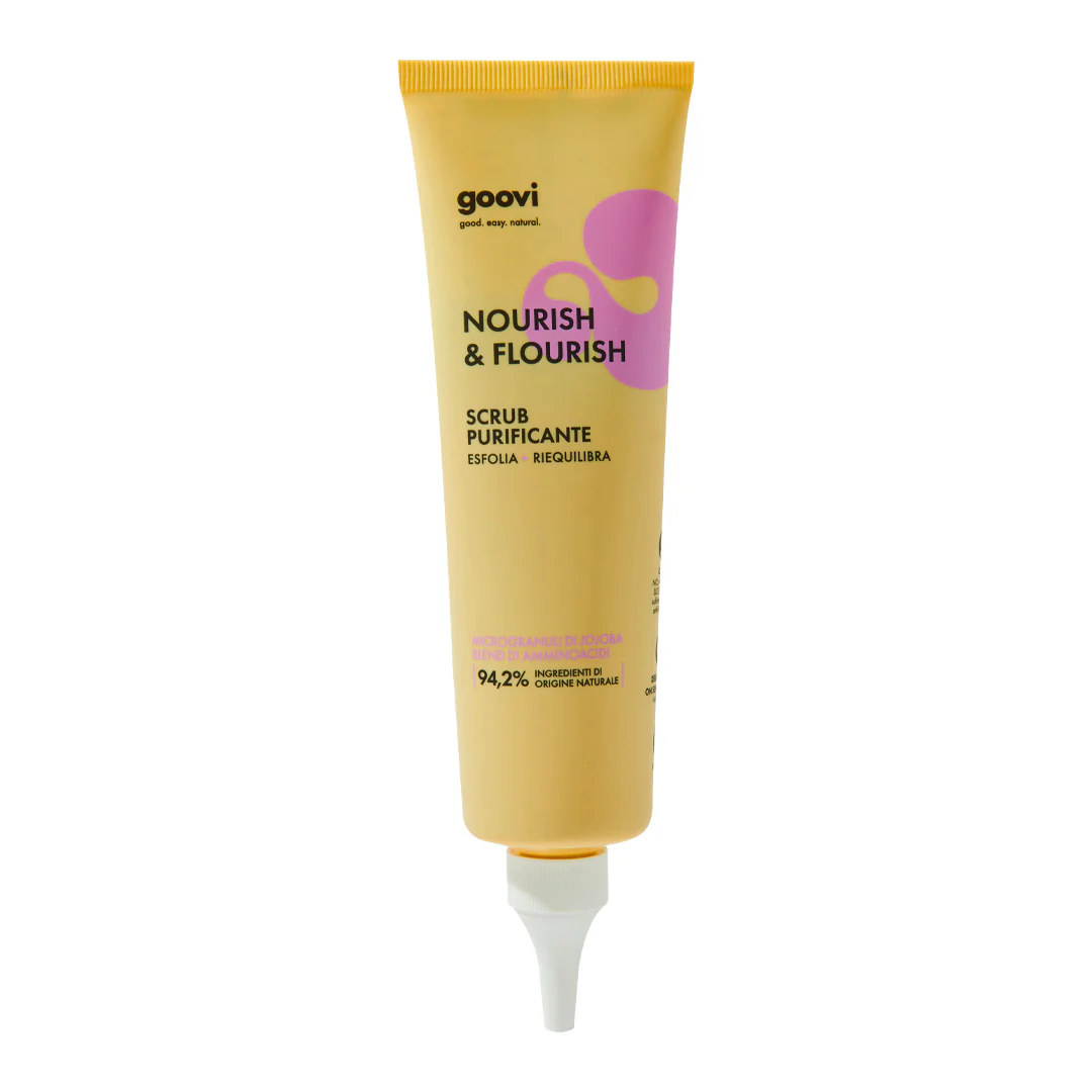 Cura dei Capelli NOURISH & FLOURISH Scrub Purificante - Scrub Capelli, Pre-Shampoo