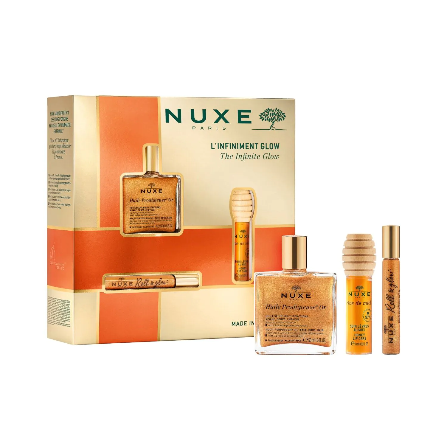 Nuxe L'infiniment Glow Zestaw dermokosmetyków