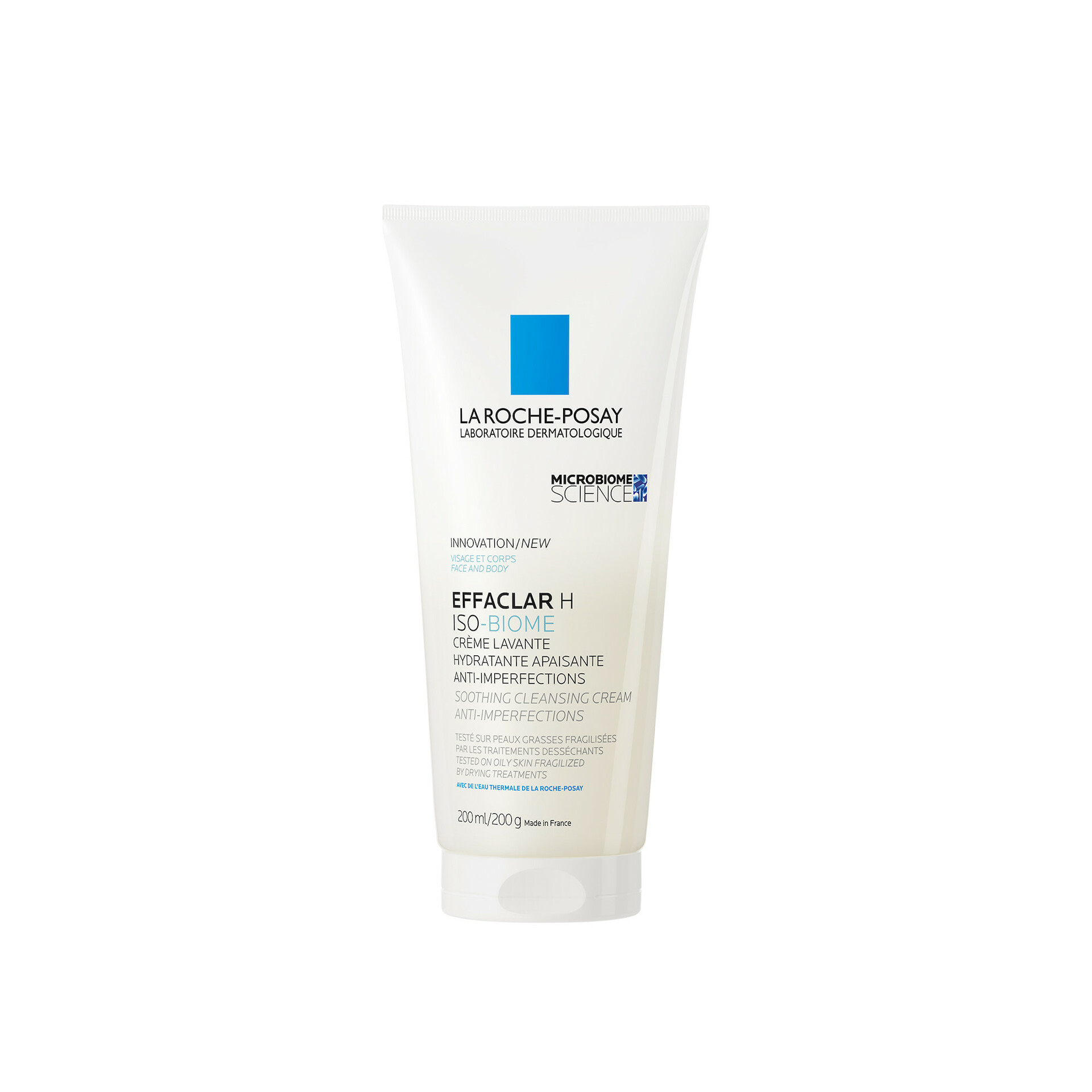 Effaclar H Iso-Biome arctisztító krém 200 ml - La Roche-Posay