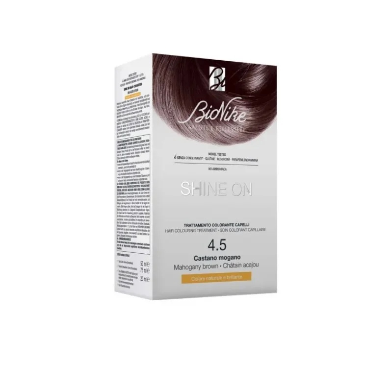 BIONIKE Bionike Shine On coloration capillaire 4.5 brun acajou