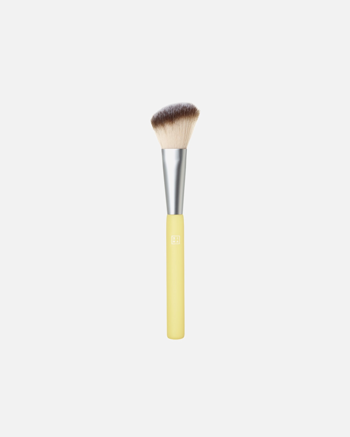 Acessório de maquiagem 3INA: Pincel de blush chanfrado – 1 unidade
