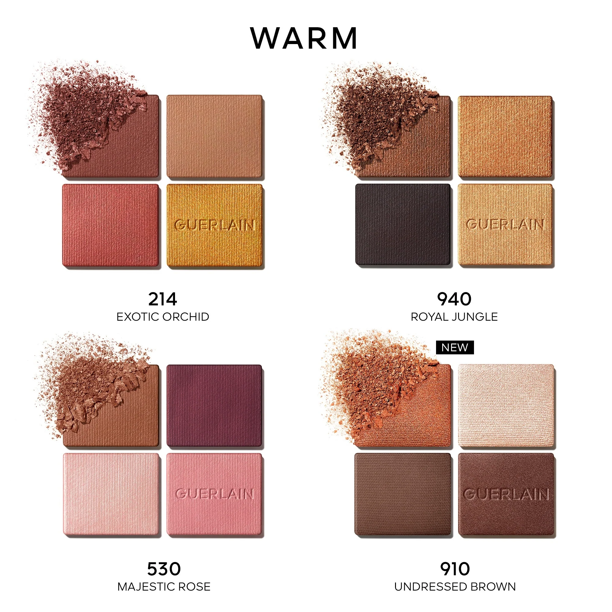 Occhi Ombres G Ombretti 4 Colori - Ombretto compatto, Palette occhi