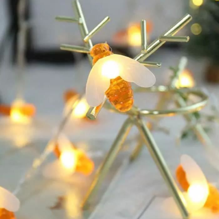 Luci decorative da esterno - ZGEER - Lampada solare creativa - 60 luci - 8 modalità - 11 metri