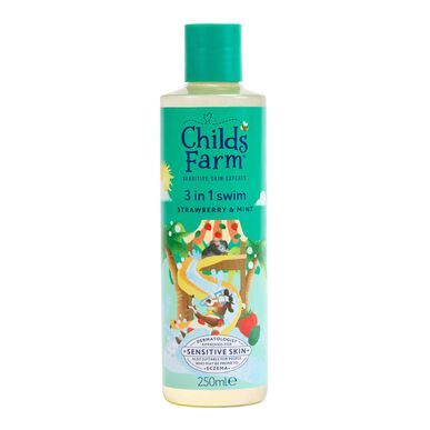 Childs Farm 3-i-1 Badmjölk Jordgubb & Mint Schampo 250 ml