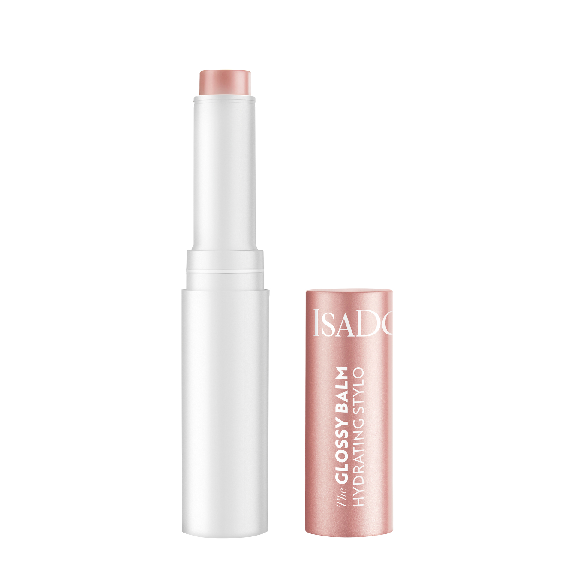 Glossy Balm Hydrating Stylo ajakfény 41 Pink Silk - Isadora