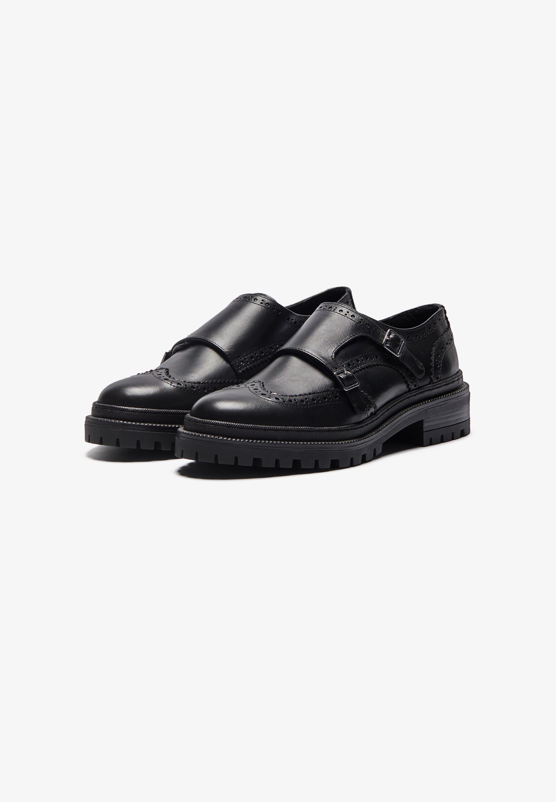Zign LEATHER - Instappers - zwart