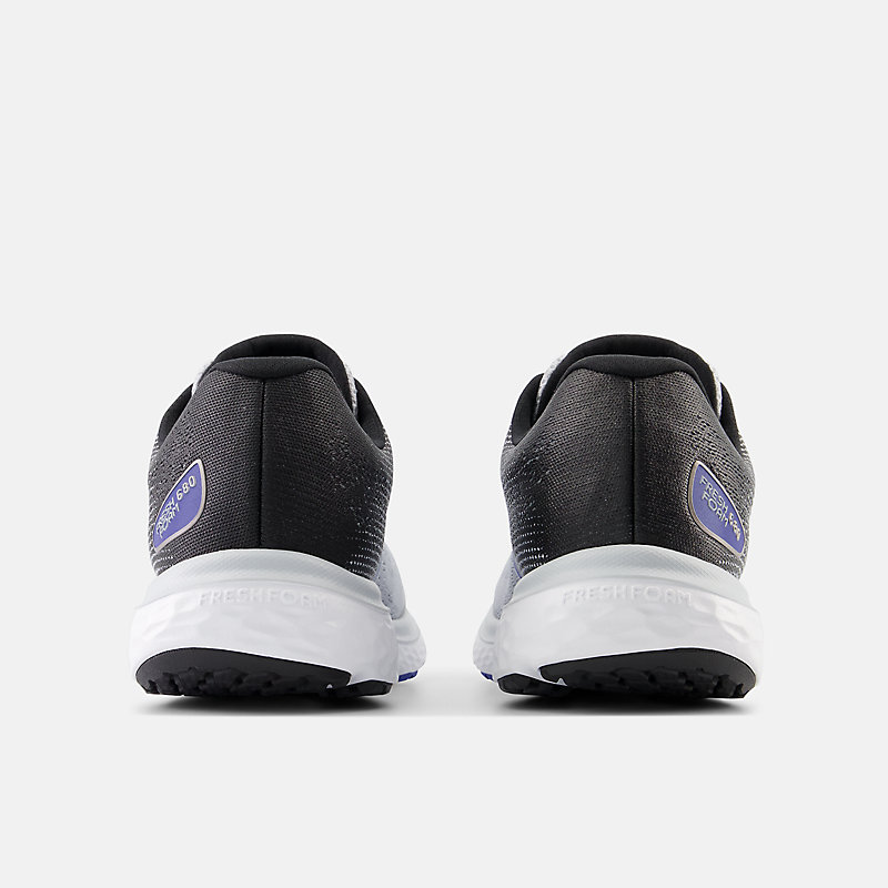 Buty Fresh Foam 680v7 dla mężczyzn – szare aluminium med czarnym og morskim błękitem