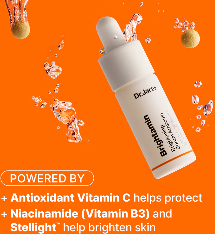 Dr. Jart+ Brightamin Brightening Serum Ampoule aktívne rozjasňujúce a vyhladzujúce sérum s vitamínom C