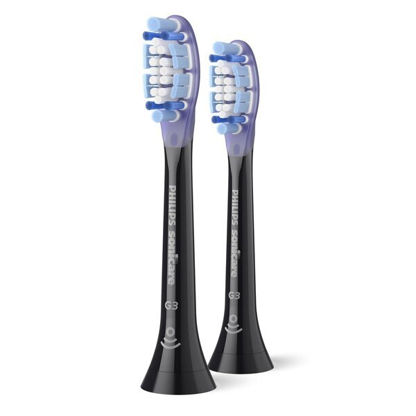 Philips Premium Gum Care hlavice na zubnú kefku, čierne, 2 kusy
